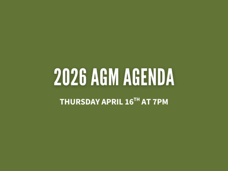 2026 AGM Agenda